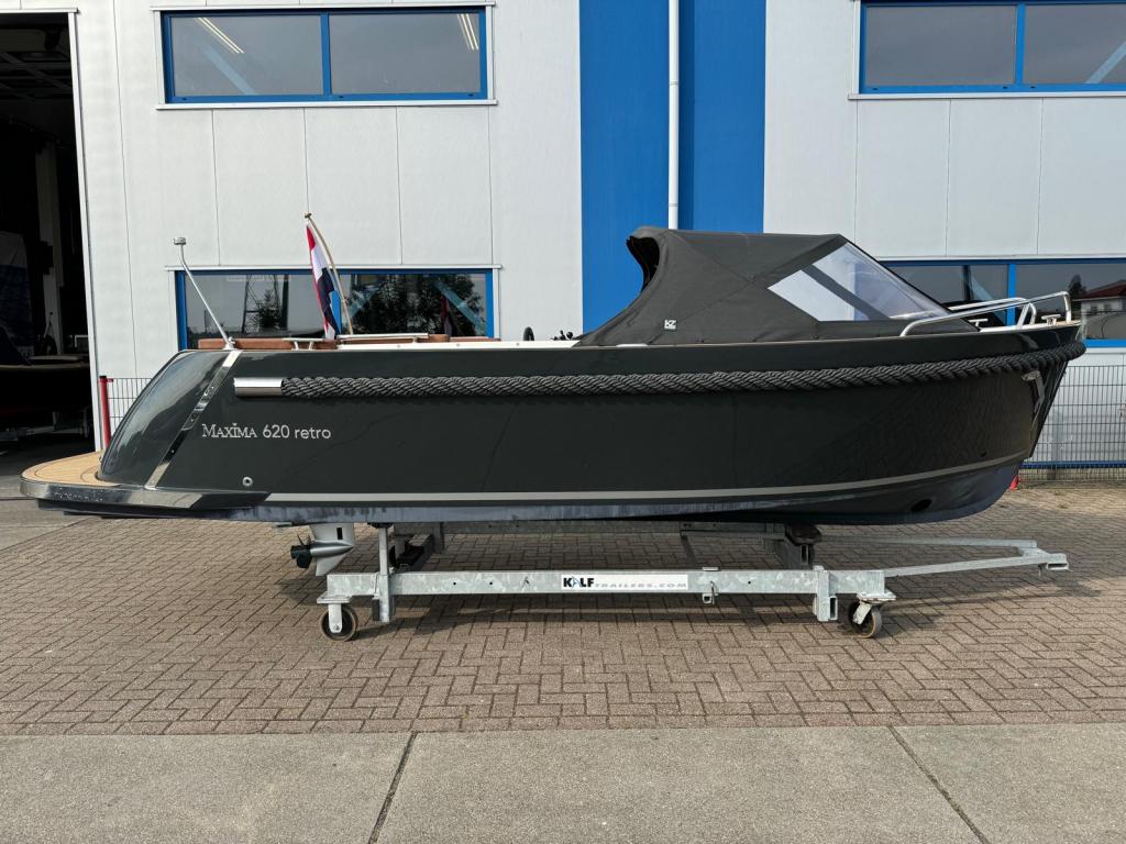 Maxima 620 MC Retro met Honda 60pk (Demonstratiemodel)