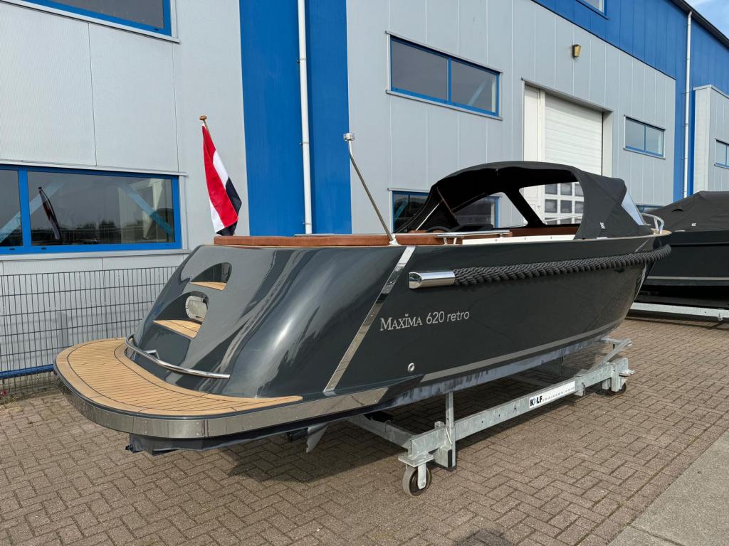 Maxima 620 MC Retro met Honda 60pk (Demonstratiemodel)