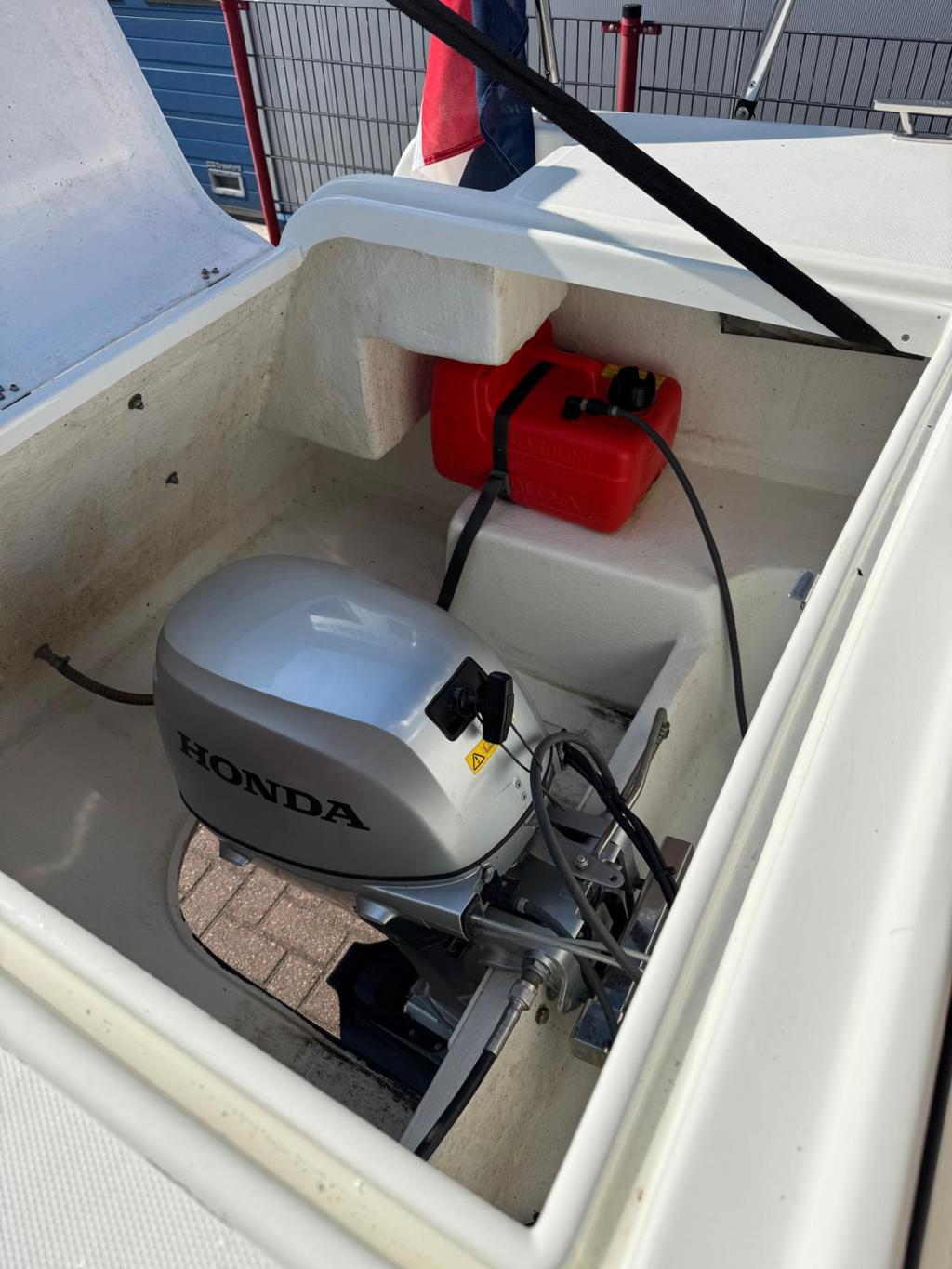 Maxima 600 met Honda 20pk