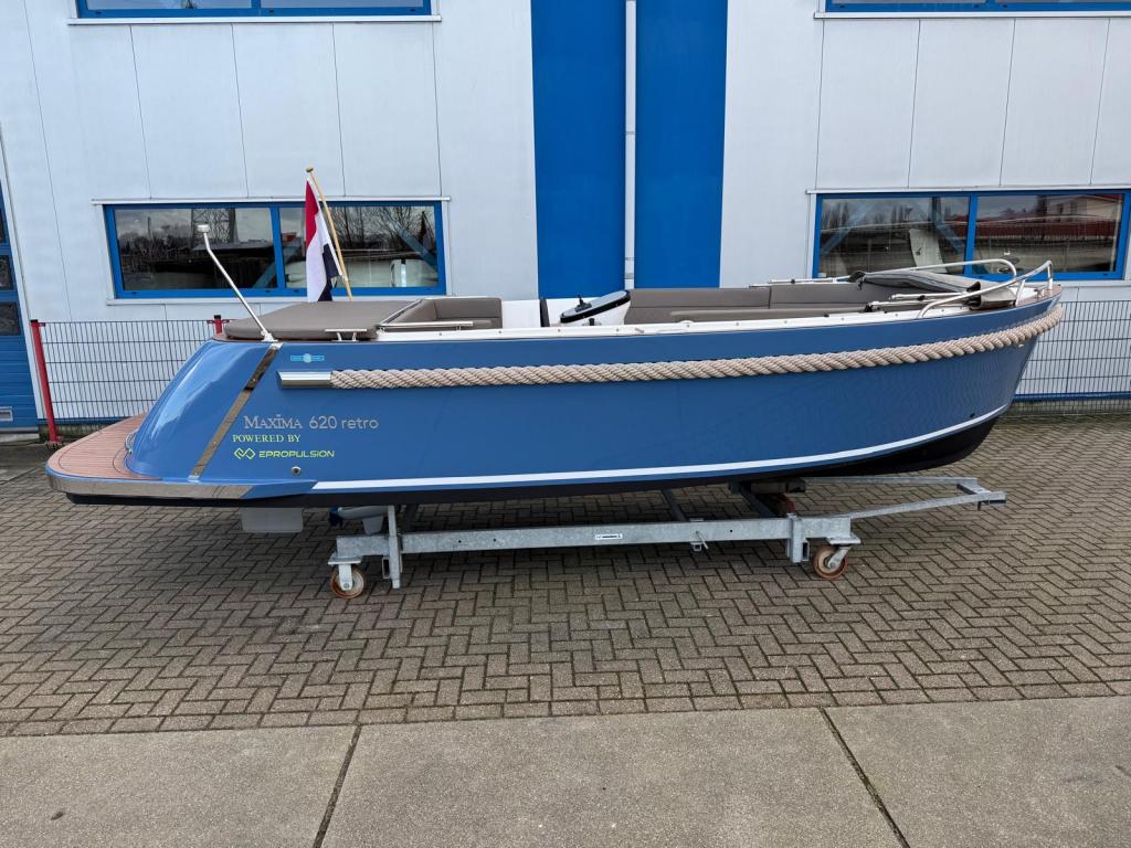 Maxima 620 MC Retro met 6kW ePropulsion